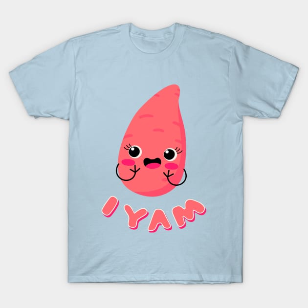 Sweet potato - I YAM - For her T-Shirt by NOSSIKKO